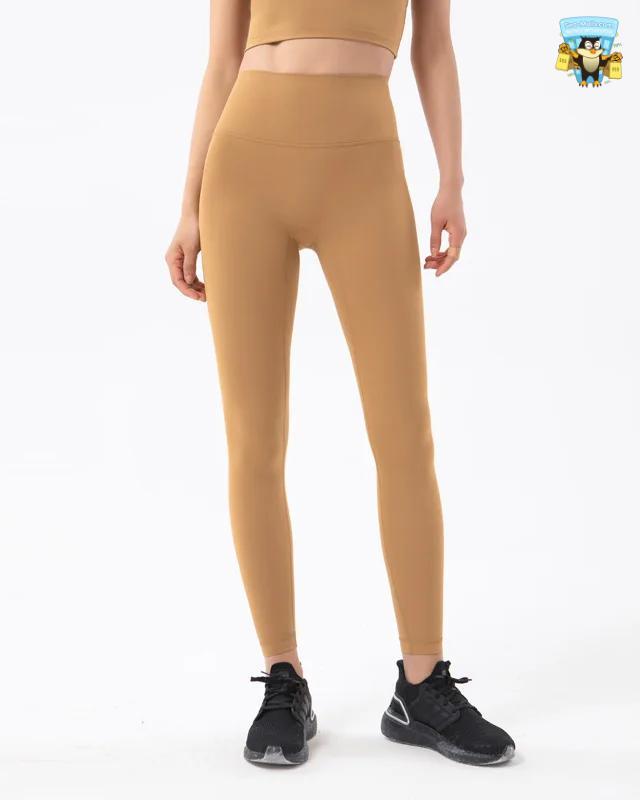 Women’s High-Waist Nylon Breathable Seamless Yoga Pants