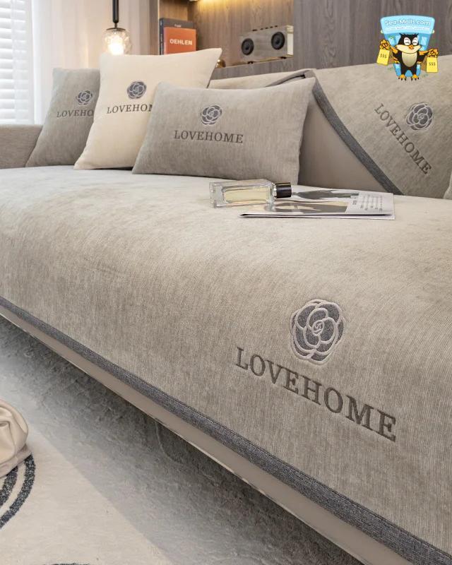 Chenille Universal Non-Slip Sofa Cover Cushion Protector