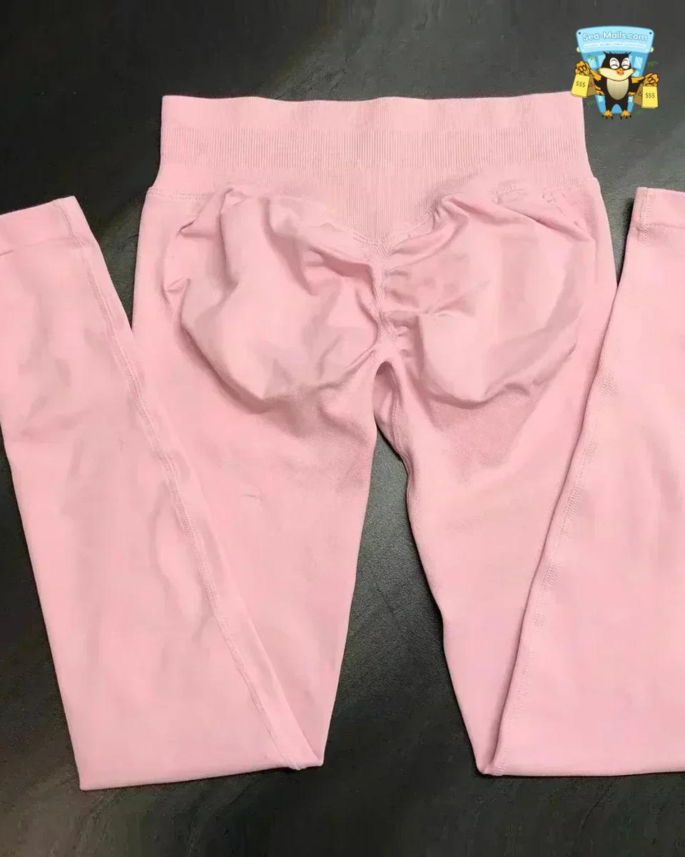 Scrunch Bum Gym Legging Seamless Yoga Pants Push-Up Tights