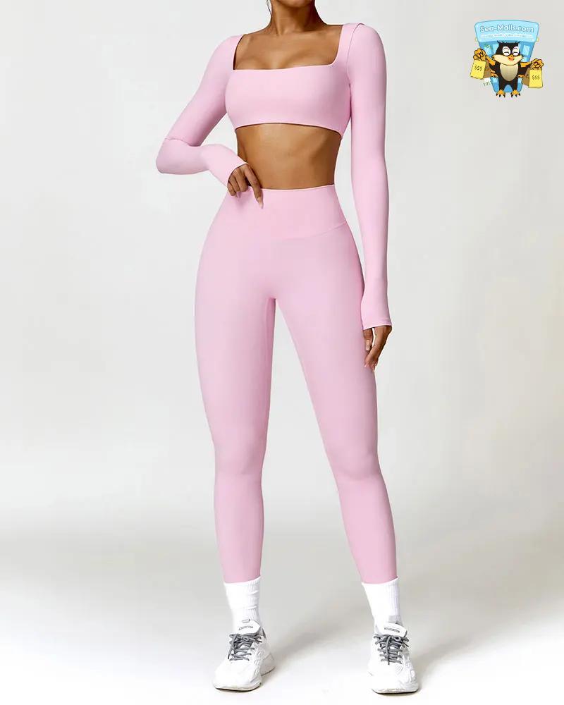 Women’s Tracksuit Yoga Set – 2PCS Sportswear