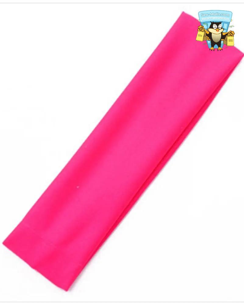 Sweat Absorbing Elastic Sports Yoga Hair Band