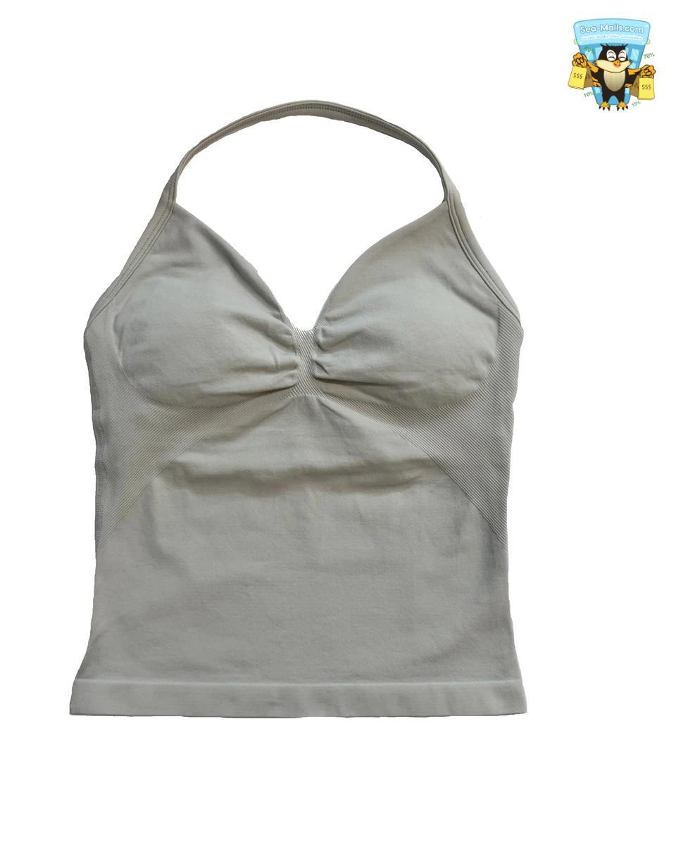 Longline Strappy Halterneck Yoga Top