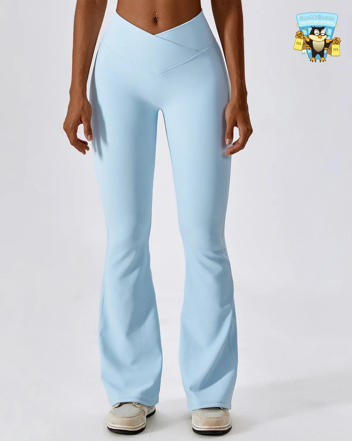 Women’s Flare Leggings – High Waist Yoga Pants