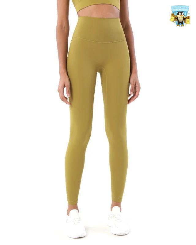 Women’s High-Waist Nylon Breathable Seamless Yoga Pants