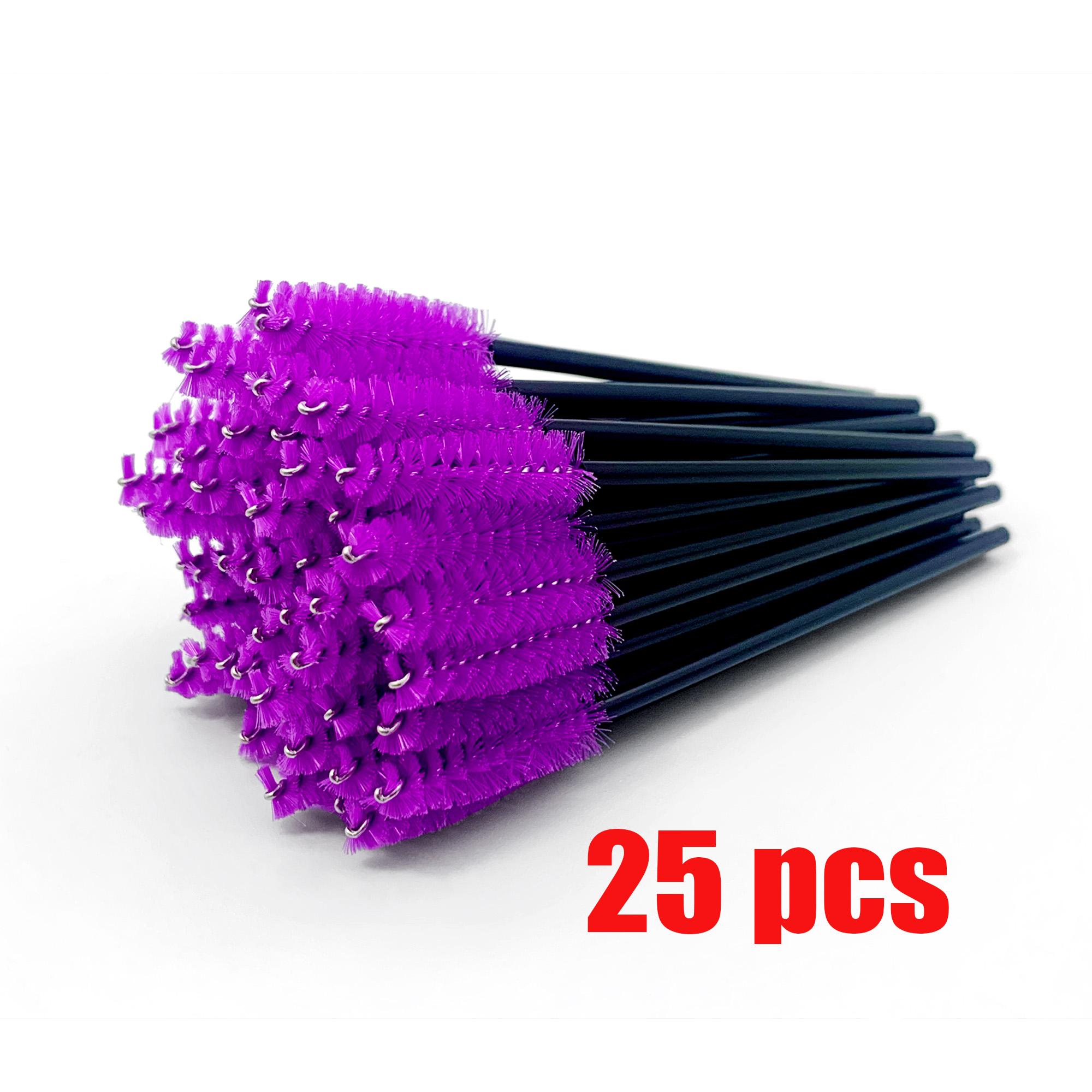 Disposable Eyelash Brushes Eyebrow Brush Mascara Wands Applicator Cosmetic Eyelash Spoolies Lash Extension Supplies