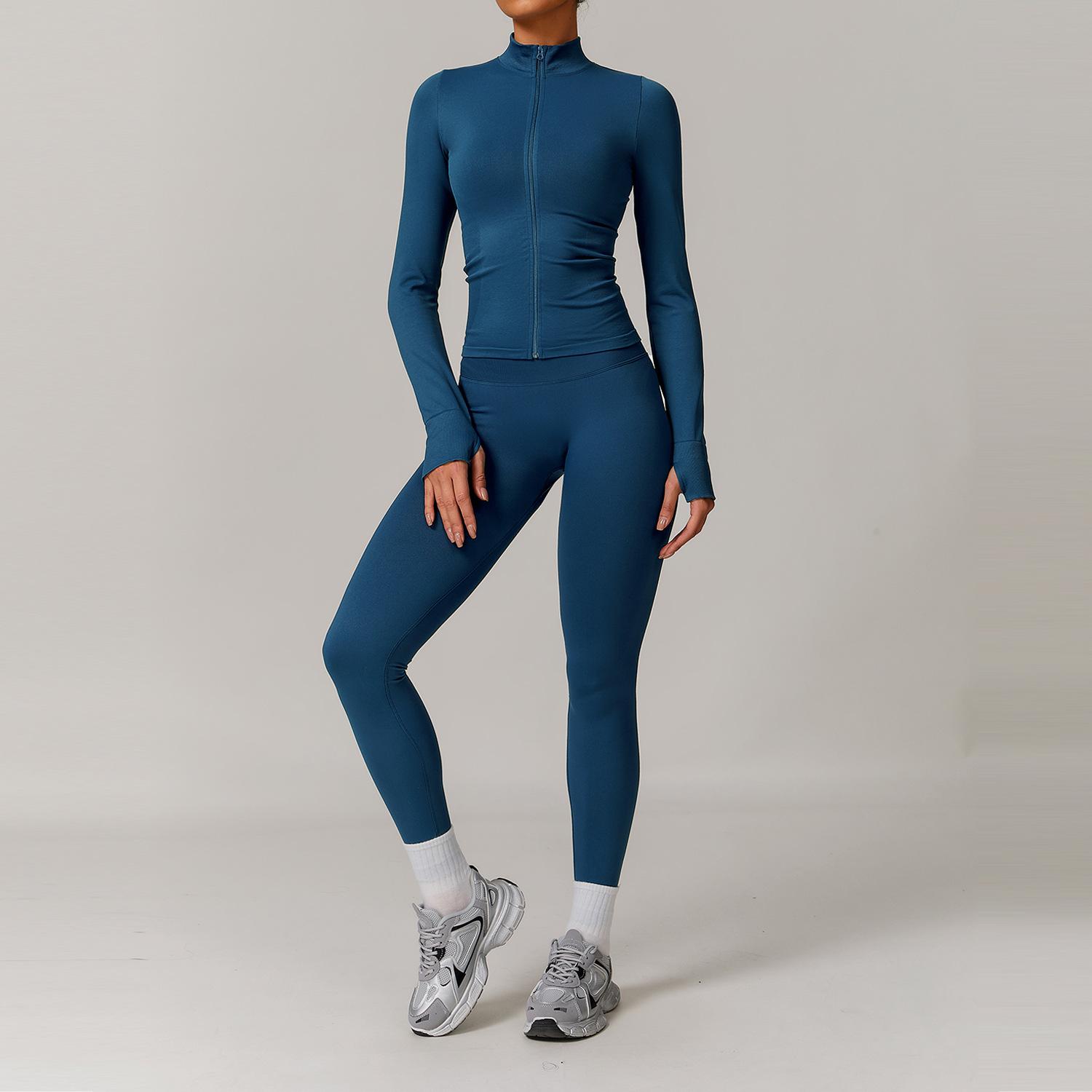 Seamless Yoga Set for Women 2/3PCS Sports Bra & Leggings Fitness Tracksuit