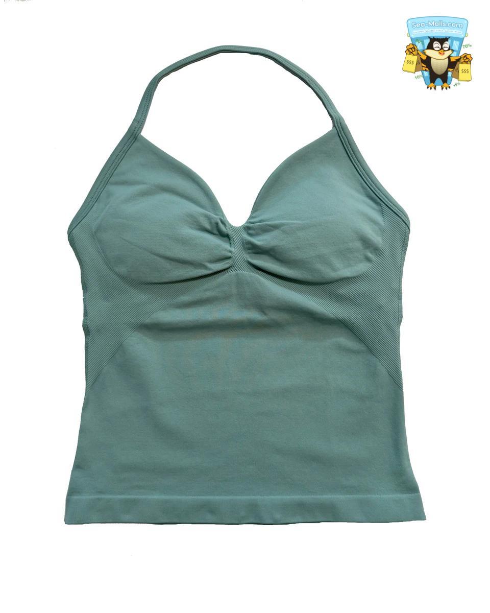 Longline Strappy Halterneck Yoga Top