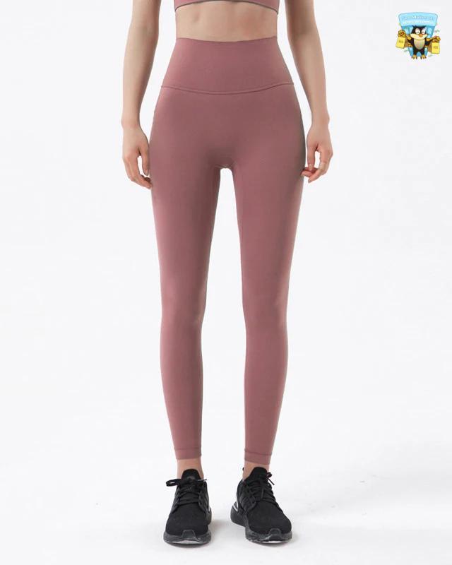 Women’s High-Waist Nylon Breathable Seamless Yoga Pants