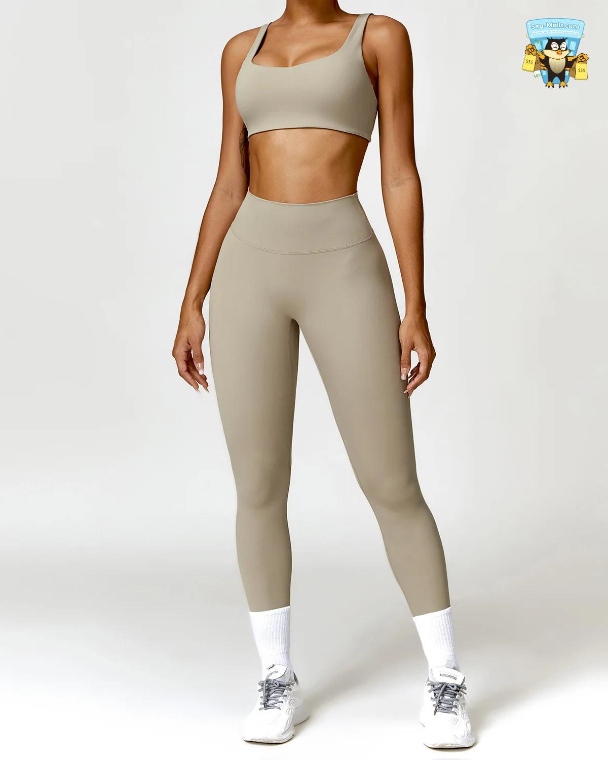 Women’s Tracksuit Yoga Set – 2PCS Sportswear