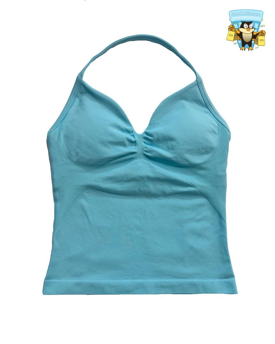Longline Strappy Halterneck Yoga Top