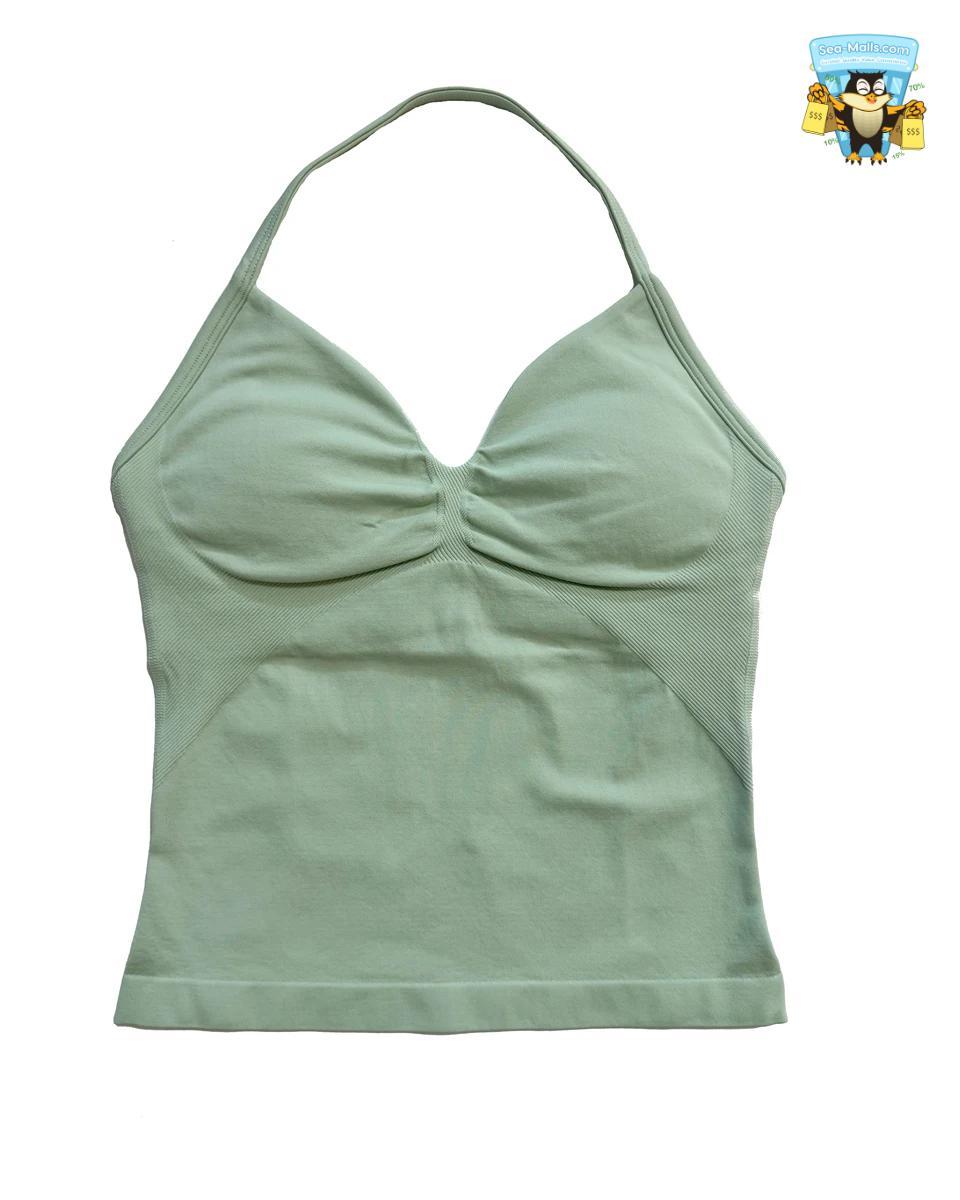 Longline Strappy Halterneck Yoga Top
