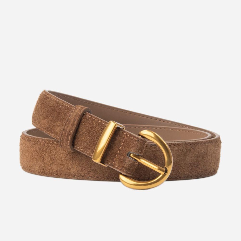 Women's Suede Leather Belt