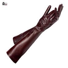 Winter New Lady Fashion Sheepskin Leather Gloves