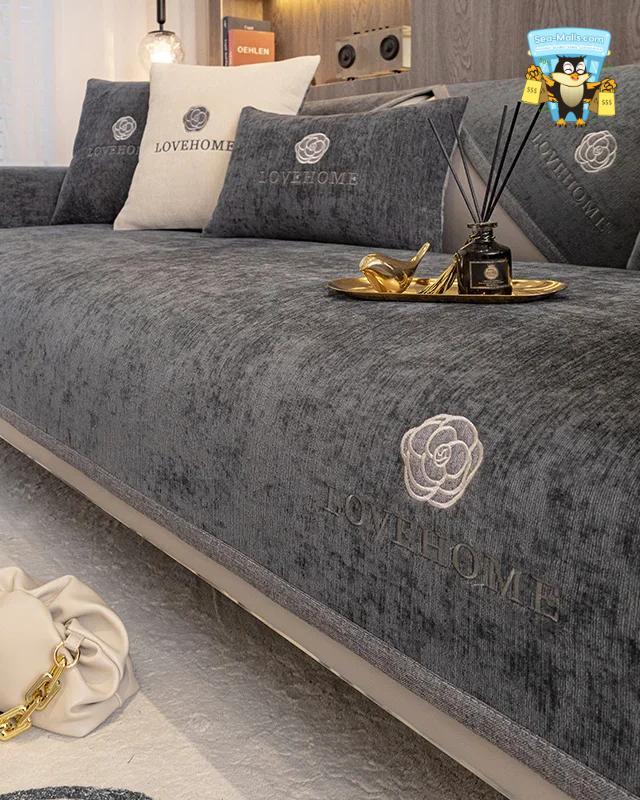 Chenille Universal Non-Slip Sofa Cover Cushion Protector