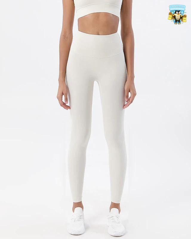Women’s High-Waist Nylon Breathable Seamless Yoga Pants