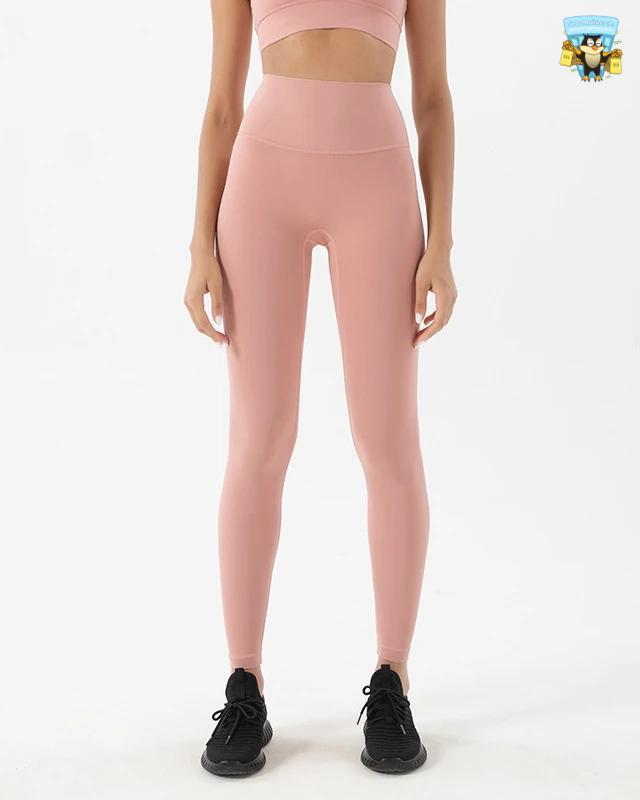 Women’s High-Waist Nylon Breathable Seamless Yoga Pants