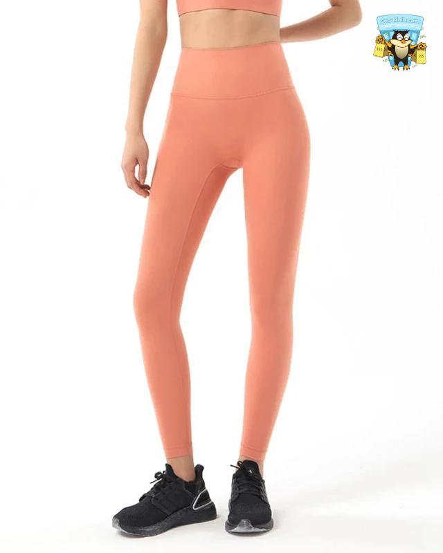 Women’s High-Waist Nylon Breathable Seamless Yoga Pants