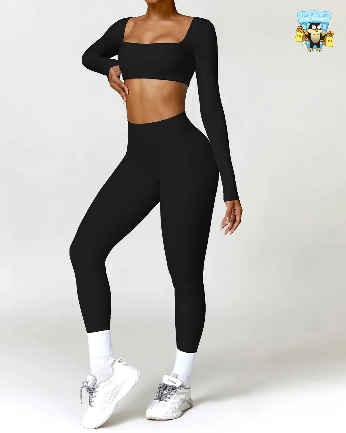Women’s Tracksuit Yoga Set – 2PCS Sportswear