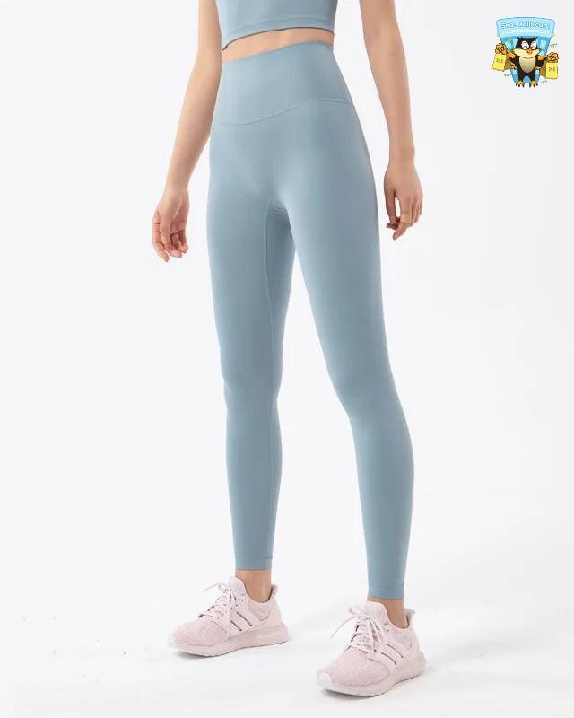 Women’s High-Waist Nylon Breathable Seamless Yoga Pants