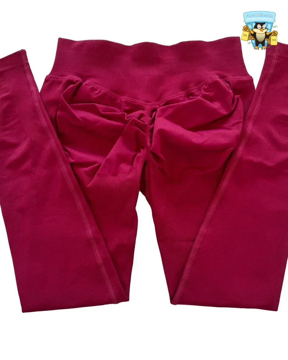 Scrunch Bum Gym Legging Seamless Yoga Pants Push-Up Tights