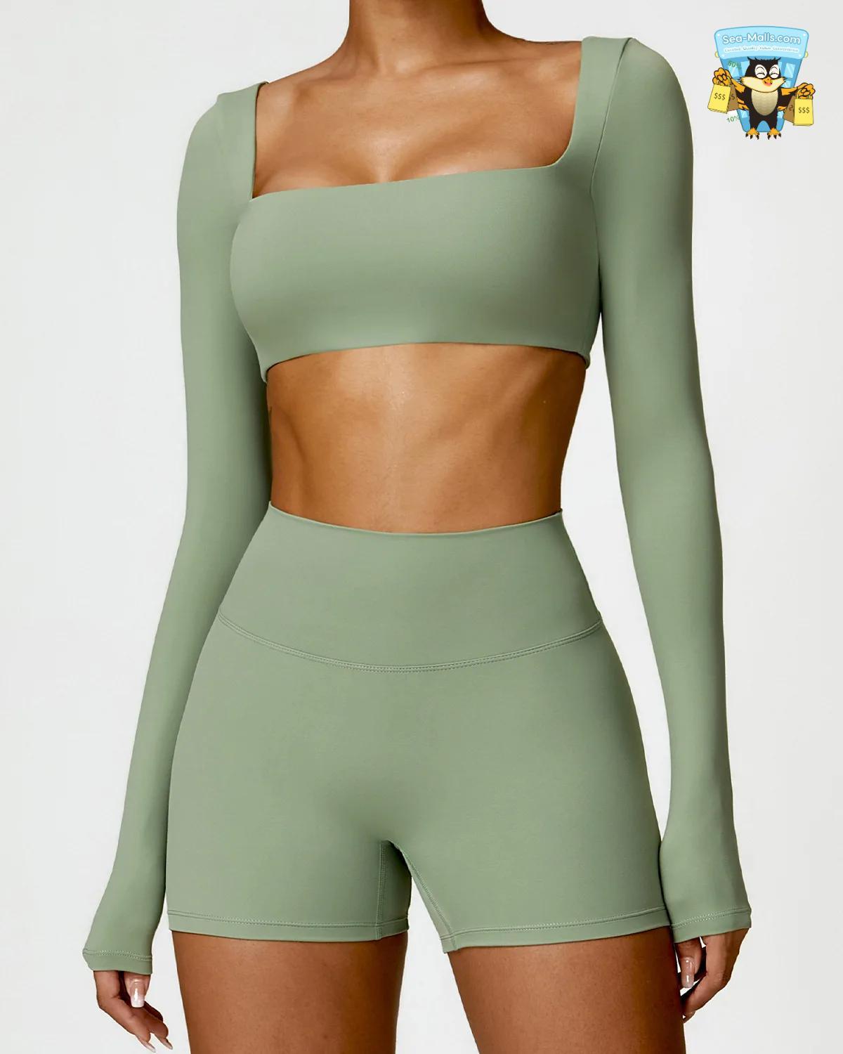 Women’s Tracksuit Yoga Set – 2PCS Sportswear