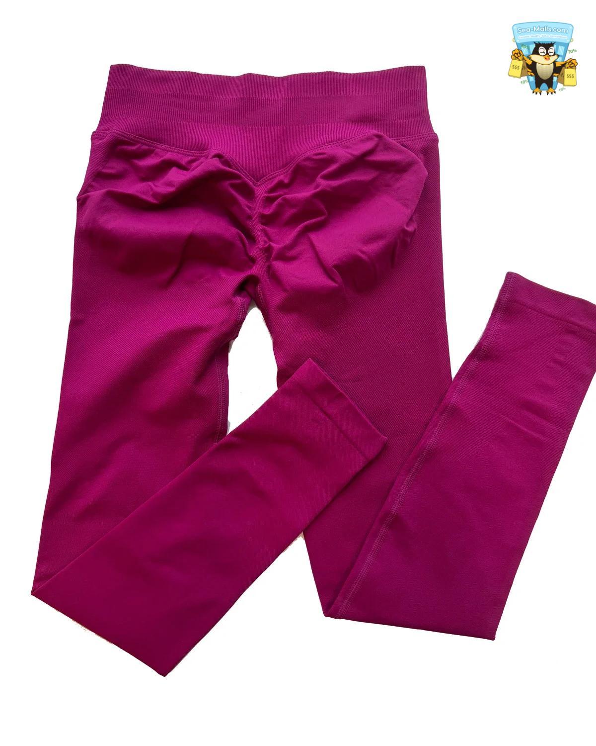 Scrunch Bum Gym Legging Seamless Yoga Pants Push-Up Tights