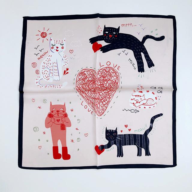 100% Silk Bandana Scarf – Luxury Square Neckerchief