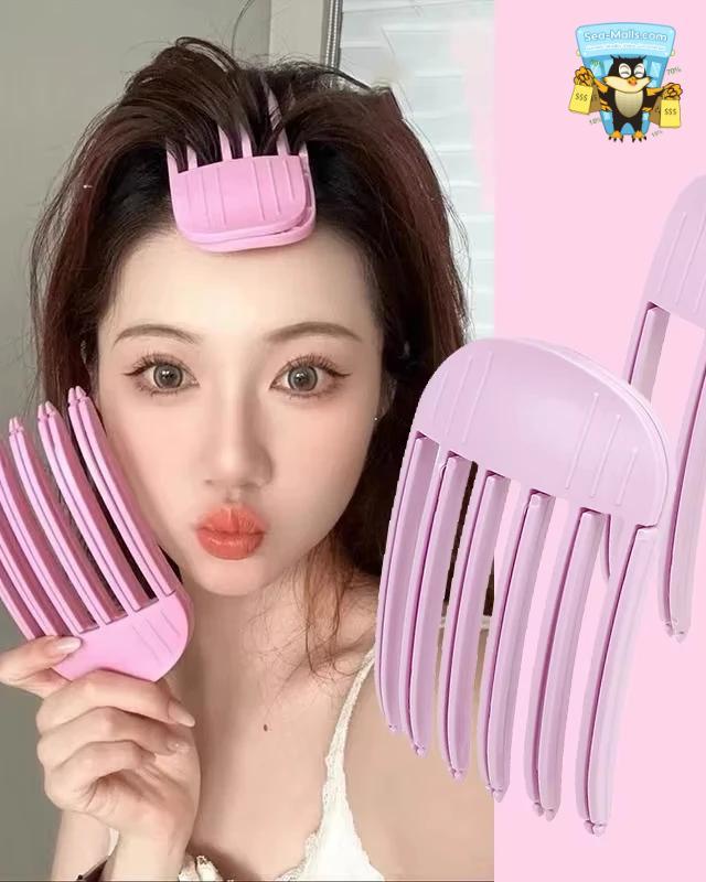 Fluffy Hair Root Volumizing Clip Curling Bangs Styling Tool