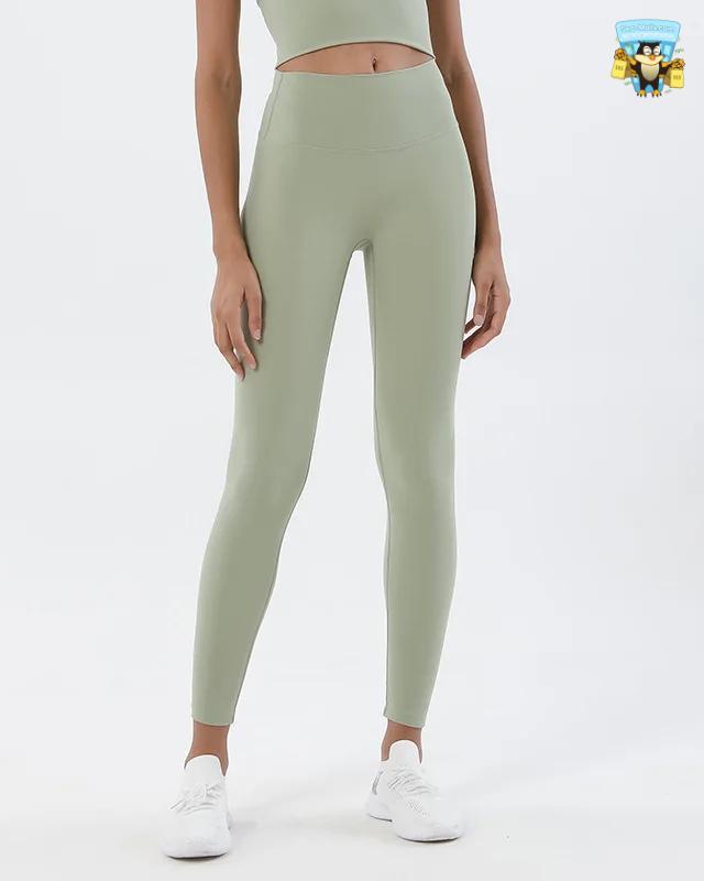 Women’s High-Waist Nylon Breathable Seamless Yoga Pants