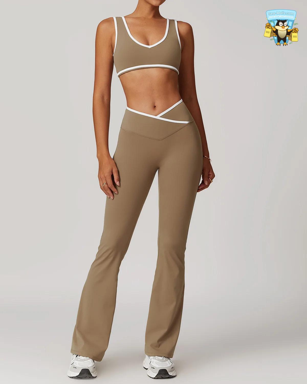 Women’s 2PCS Yoga Set Tank & Shorts / Bra & Leggings