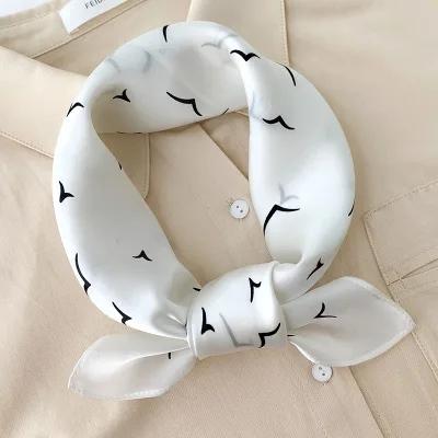 100% Silk Bandana Scarf – Luxury Square Neckerchief