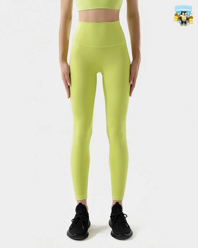 Women’s High-Waist Nylon Breathable Seamless Yoga Pants