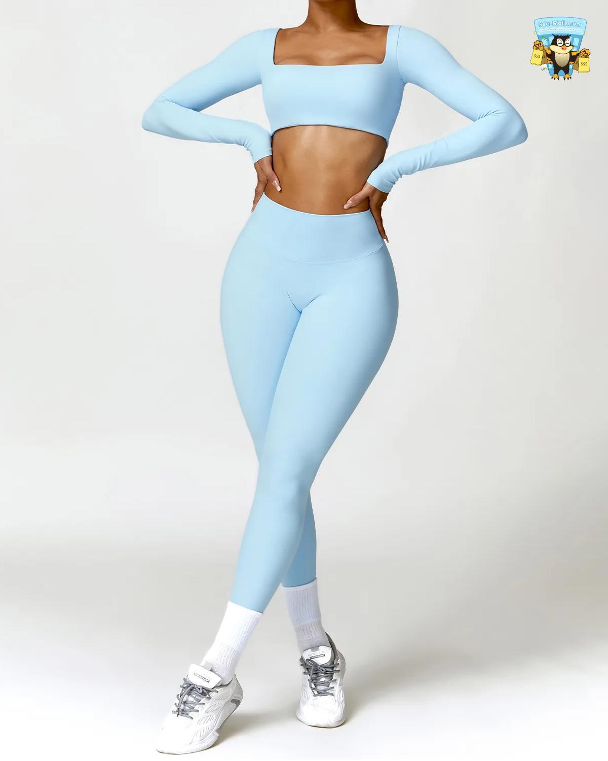 Women’s Tracksuit Yoga Set – 2PCS Sportswear