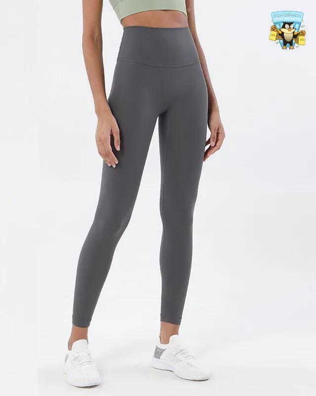 Women’s High-Waist Nylon Breathable Seamless Yoga Pants