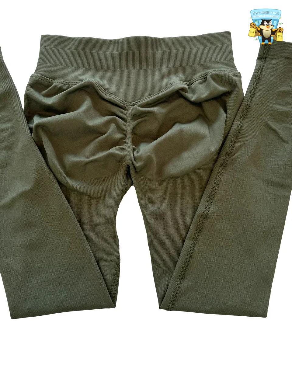 Scrunch Bum Gym Legging Seamless Yoga Pants Push-Up Tights