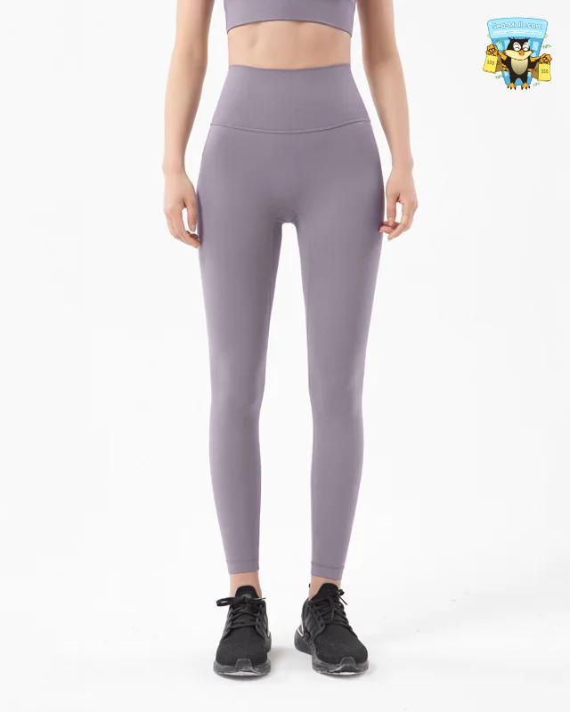 Women’s High-Waist Nylon Breathable Seamless Yoga Pants