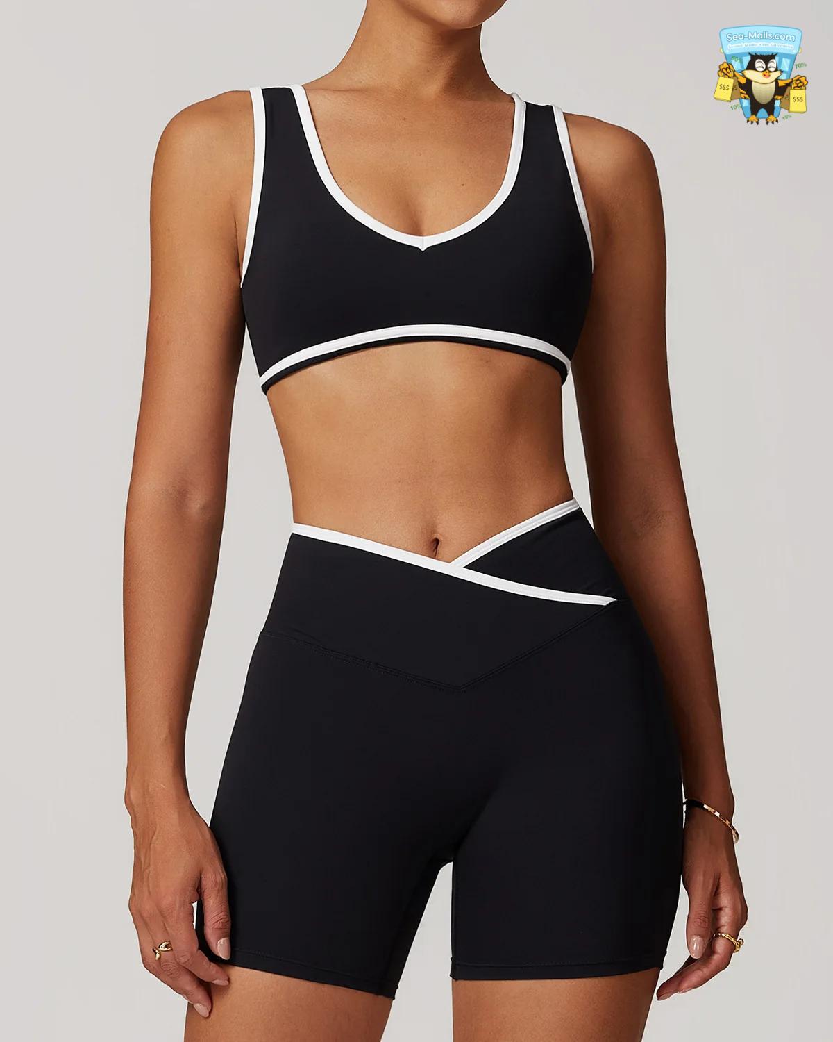 Women’s 2PCS Yoga Set Tank & Shorts / Bra & Leggings