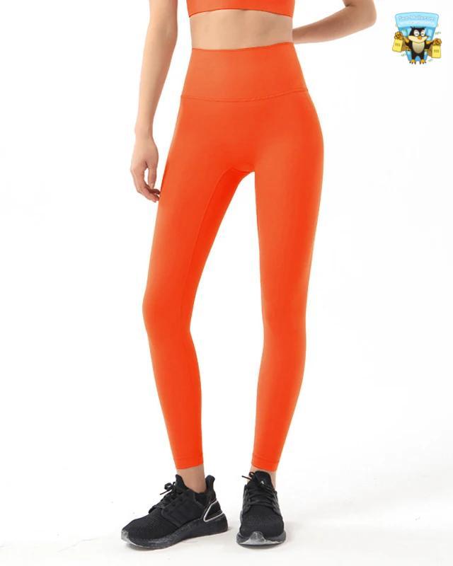 Women’s High-Waist Nylon Breathable Seamless Yoga Pants