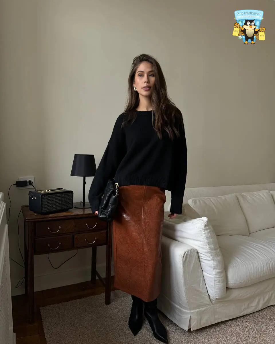 Basic O-Neck Women’s Sweater 2025 Oversized Knit Pullover Casual