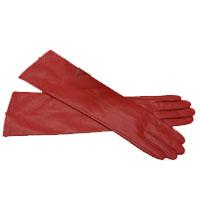 Women's Long Sheepskin Leather Gloves