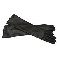 Women's Long Sheepskin Leather Gloves