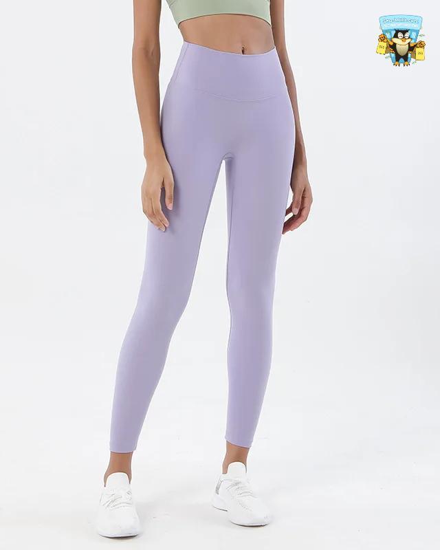 Women’s High-Waist Nylon Breathable Seamless Yoga Pants