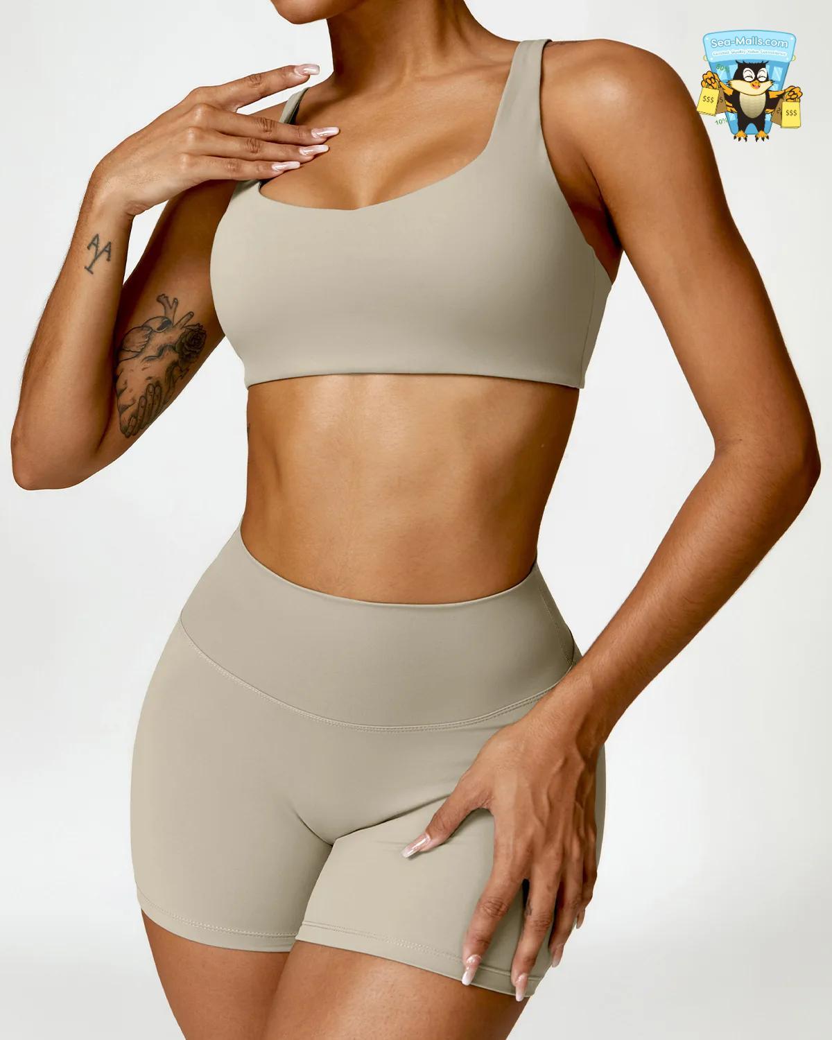 Women’s Tracksuit Yoga Set – 2PCS Sportswear
