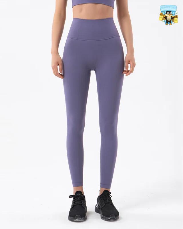 Women’s High-Waist Nylon Breathable Seamless Yoga Pants
