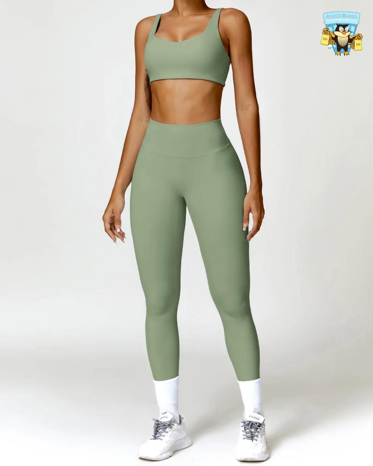 Women’s Tracksuit Yoga Set – 2PCS Sportswear