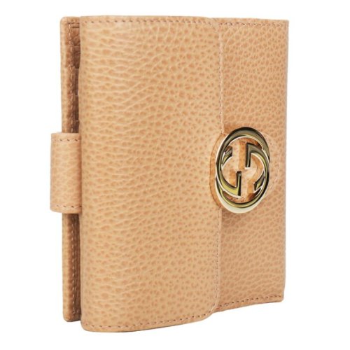 Gucci Interlock GG Bifold Leather Wallet