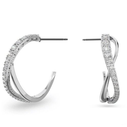 Swarovski Twist hoop earrings