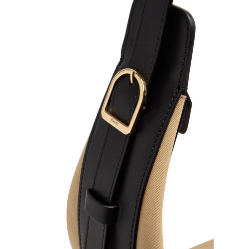  KHAITE Augustina panelled canvas hobo bag 