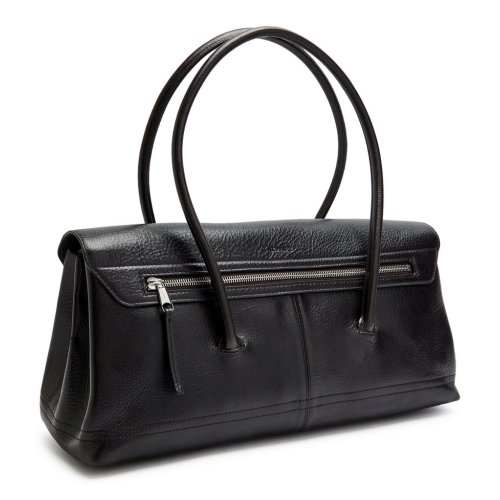  LEMAIRE Shoulder Gear grained leather shoulder bag 