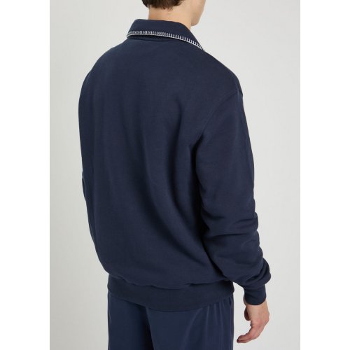  MALBON Maxewell logo-print cotton sweatshirt 